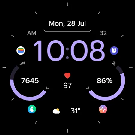 TVV Minimal 7 Watch Face screenshot 12