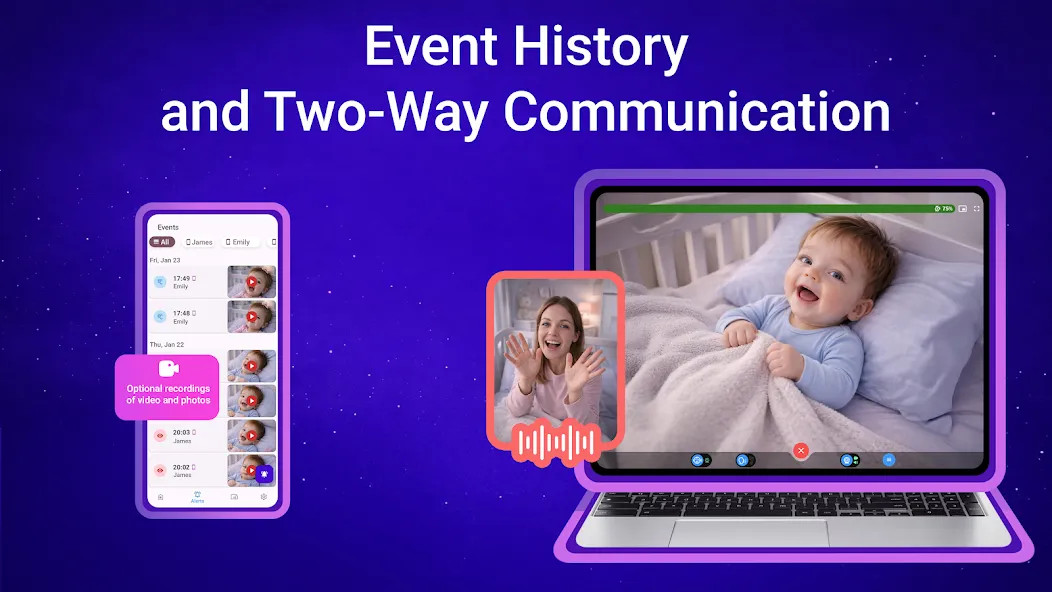 Baby Monitor Nani: Secure Cam screenshot 10