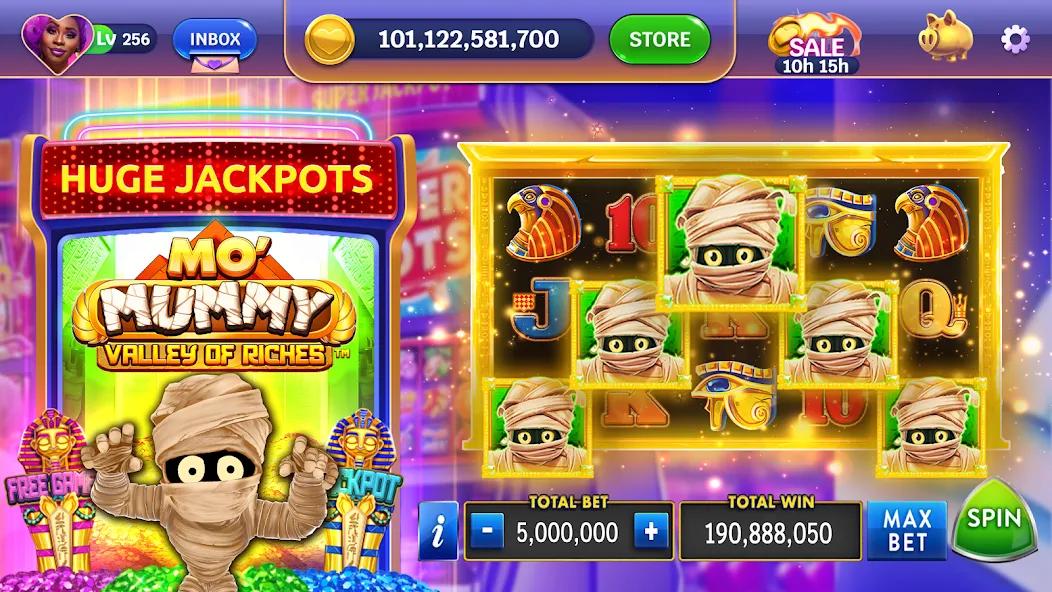 Slots: Heart of Vegas Casino screenshot 2