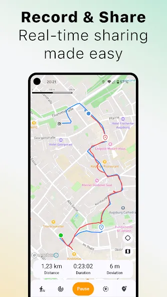 The Mantrailing App screenshot 1