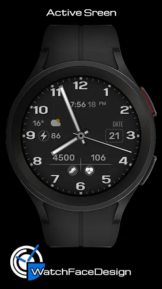 WaTchG015: Analog watch face screenshot 1