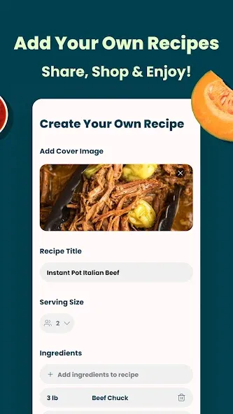 SideChef: Recipes & Meal Plans screenshot 22
