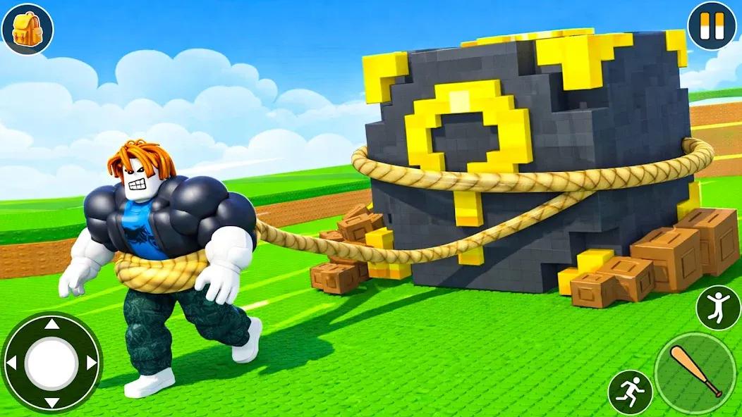 Pull Lucky Blocks Game 3D screenshot 1