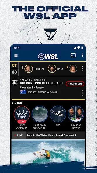 World Surf League screenshot 1