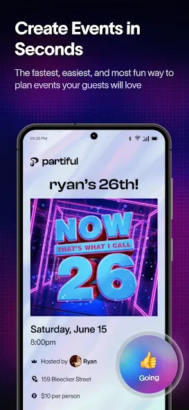 Partiful: Party Invite Maker screenshot 1