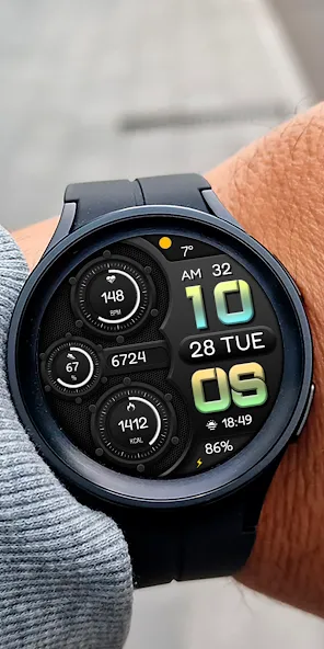 DIGI YAGEGUM Watch face screenshot 4