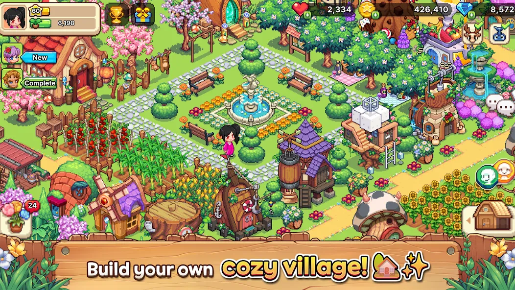 Viladia: Cozy Pixel Farm screenshot 1