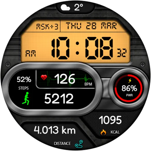 DIGI SARTUM URX54 Watch face screenshot 16