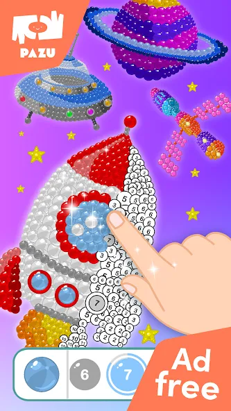 Pixel coloring games for kids screenshot 2