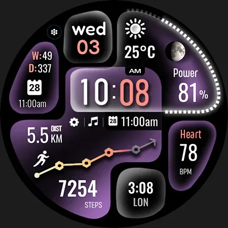 ML2U 358 Watch Face screenshot 29