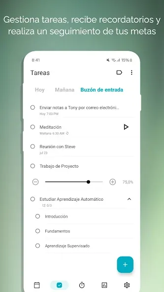 Engross: Pomodoro y Tareas screenshot 3