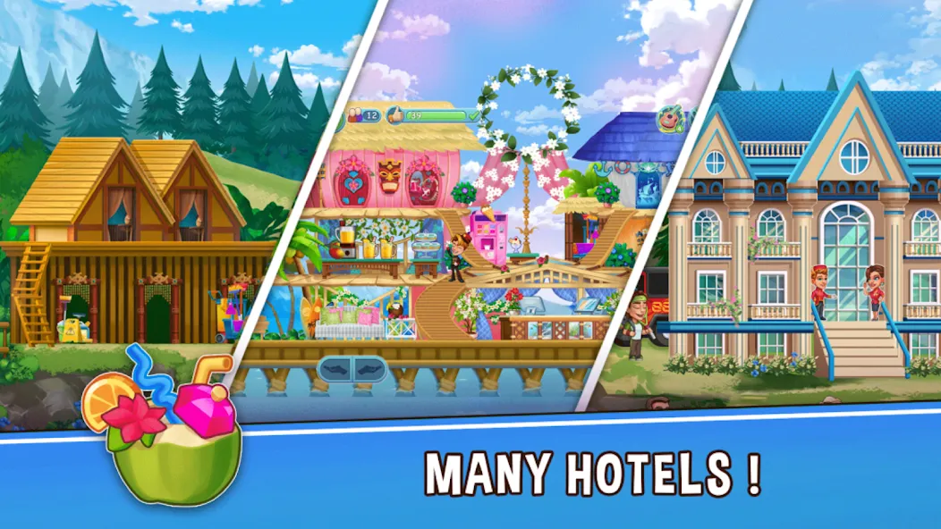 Hotel Empire Fever: 호텔 경영 게임 screenshot 20