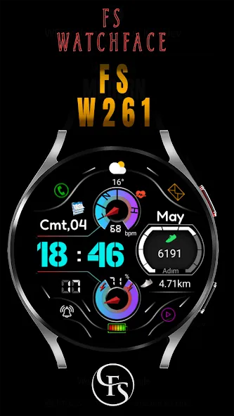 FSW261 WATCHFACE screenshot 5
