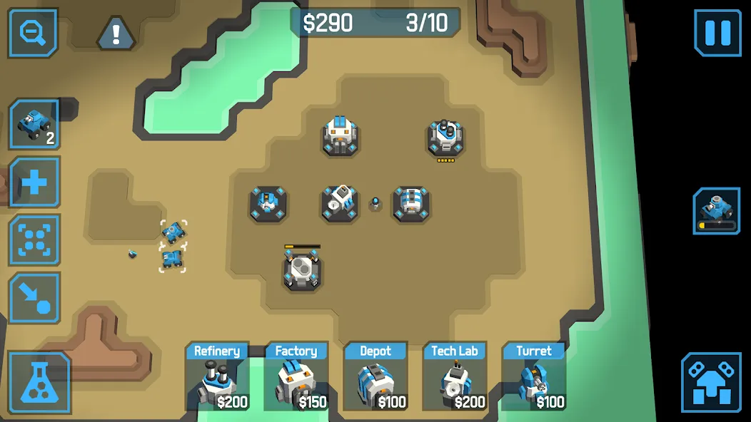 zCube - 3D RTS screenshot 1