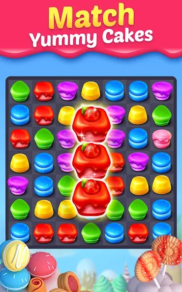 Cake Smash Mania - Match 3 screenshot 9