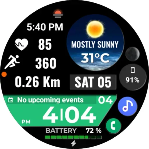Weather Sport WearOS 5 NTV577 screenshot 26