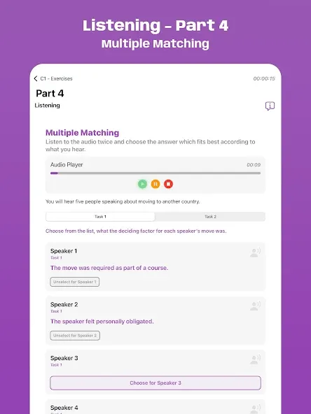 Cambridge C1 Exam Simulator screenshot 10