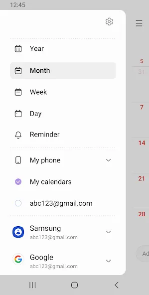 Samsung Calendar screenshot 5