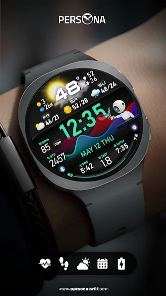 PER33 Ultra Chart Watch Face screenshot 8