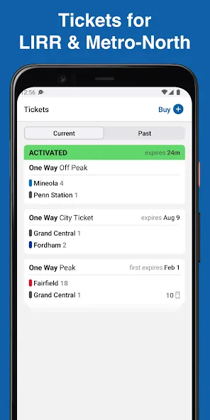 MTA TrainTime screenshot 1
