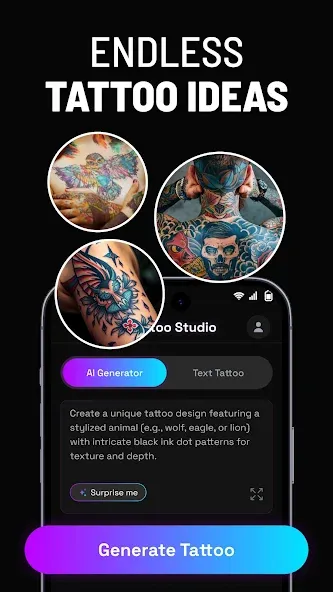 Tattoo AI Design Generator INK screenshot 3