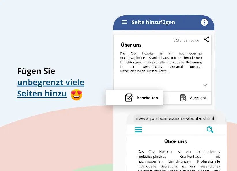 Sofortige Website-Builder-App screenshot 19