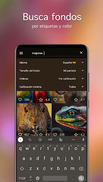 Fondos de pantalla animales 4K screenshot 3