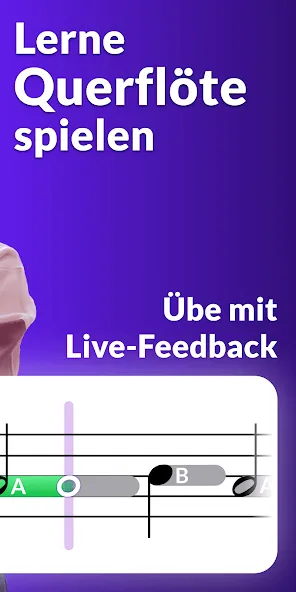Querflöte lernen - tonestro screenshot 2