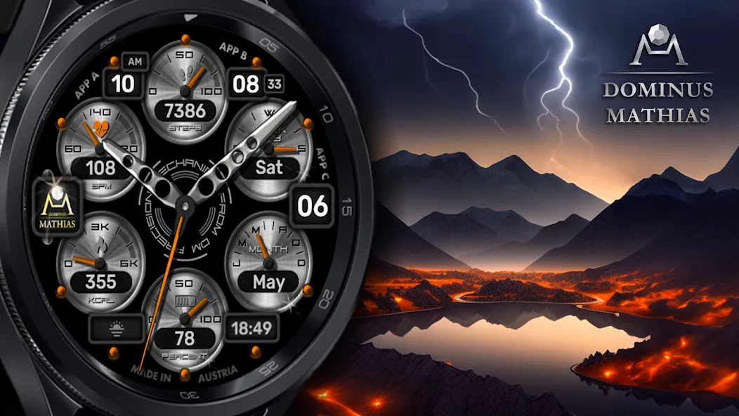 DM081 Luxury Mechanics Face screenshot 1