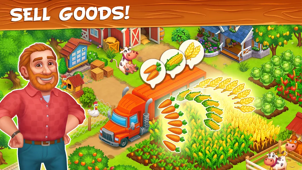 Farm Town: Merge Cozy Village screenshot 8