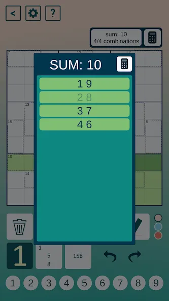 Killer Sudoku screenshot 2