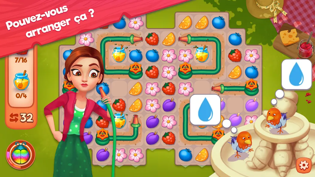 Delicious B&B: Decor & Match 3 screenshot 6