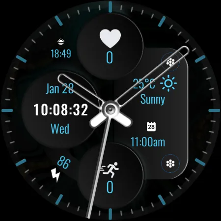 ZRU12 Watch Face for Wear OS screenshot 29
