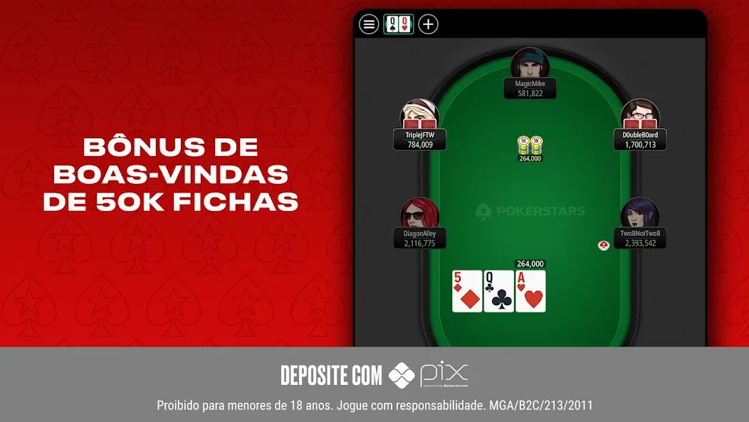 PokerStars Texas Holdem Jogos screenshot 8