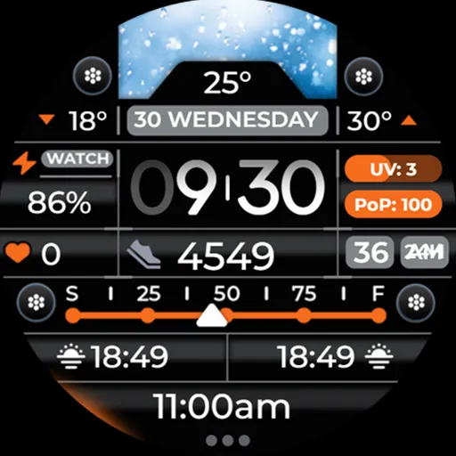 Weather Watch Face - OMG 368 screenshot 26