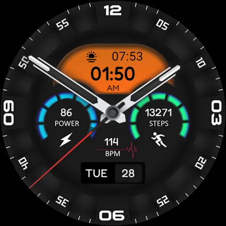 IA122 Hybrid Watchface screenshot 13