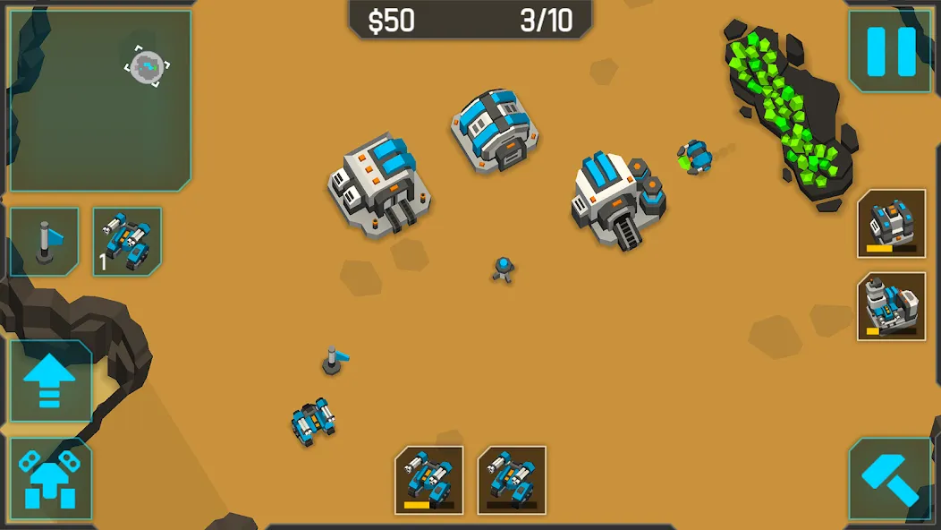 MechCom 3 - 3D RTS screenshot 1