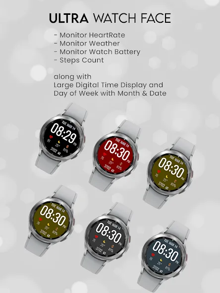 Ultra Watch Face screenshot 10