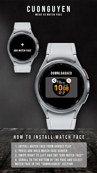 Watch face CNW0029 screenshot 4