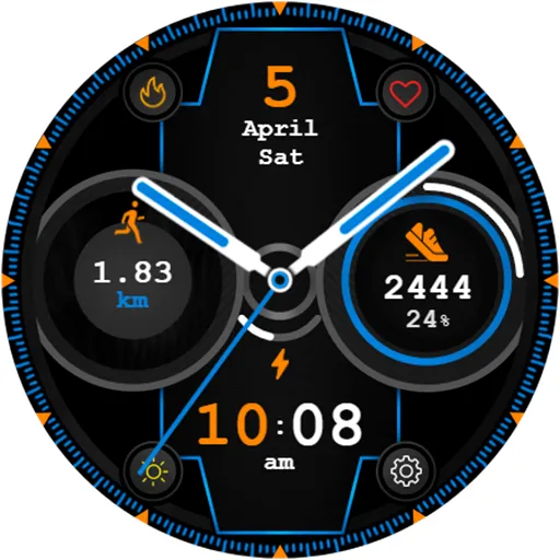 Hybrid VitalVibe Watch Face screenshot 13
