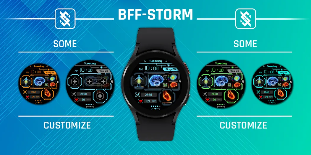 BFF50 - Technology Body HUD screenshot 4
