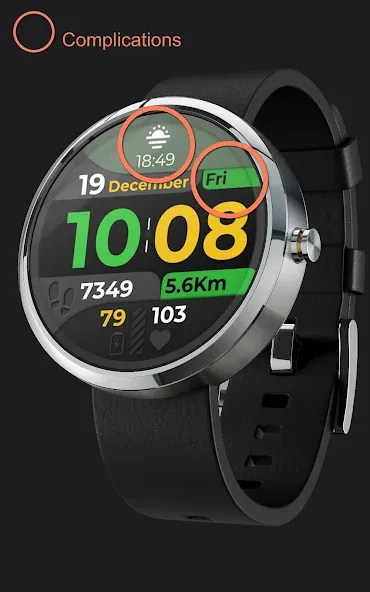 CC Digital 27 watch face screenshot 4