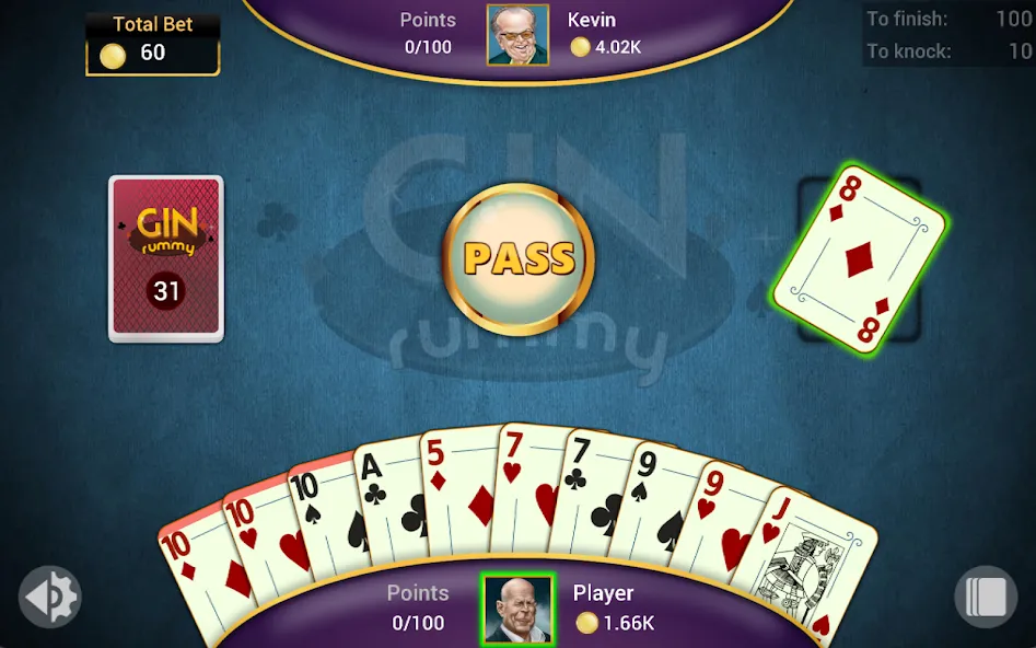 Gin Rummy - Offline Card Games screenshot 14