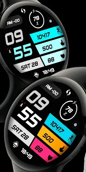 Modern Digital Cool Watch EC34 screenshot 1