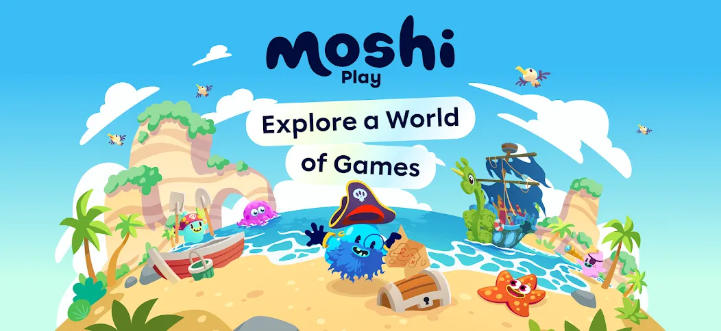 Moshi Play: Games for Kids screenshot 1