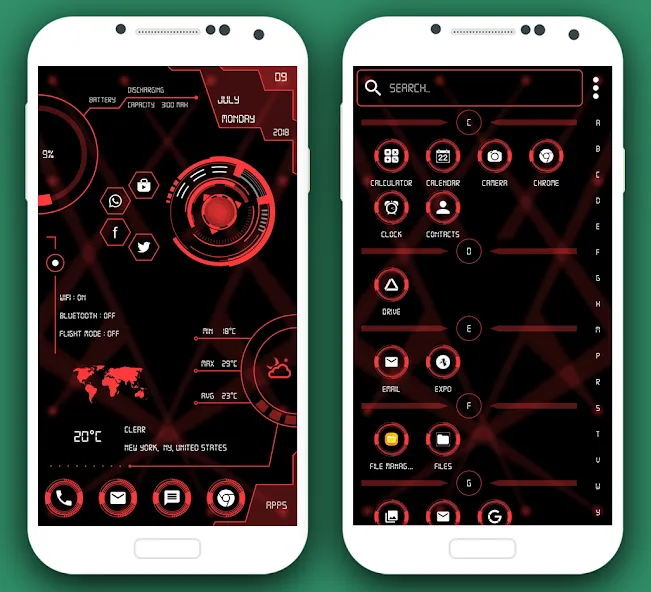 Hi-tech Circuit Launcher screenshot 11