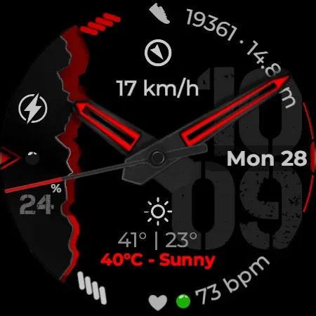 Watch Face CUE158 screenshot 12