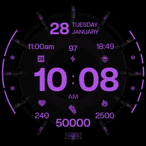 Crypt 53 Digital Watch Face screenshot 12