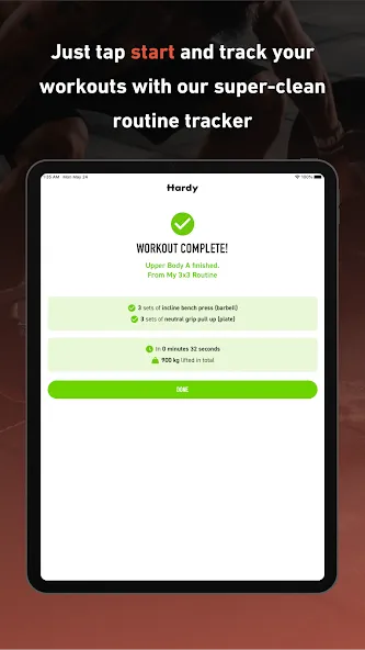 Hardy: smart workout routines screenshot 15