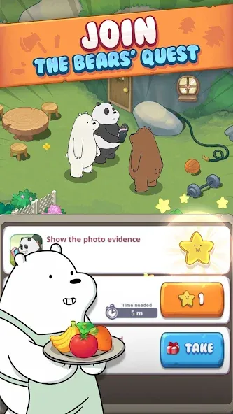 We Bare Bears Match3 Repairs screenshot 4